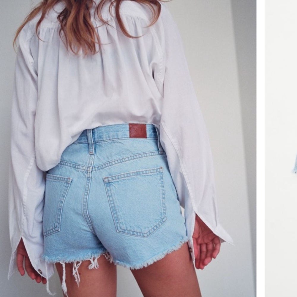 BDG girlfriend high rise shorts